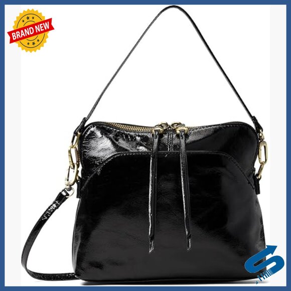 Leather Hobo Bag with Removable Crossbody Strap Multiple Pockets Travel Ready